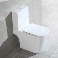 Унитаз-компакт Vincea Hope VT2-201, цвет белый, ультратонкое сиденье soft-close, P-trap схема 9