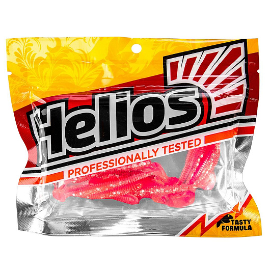 Виброхвост Helios "Liny Catcher" Silver Sparkles & Pink