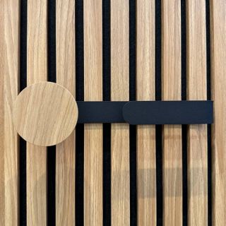 Wood App ARTDECO | Вешалка c крючком горизонтальная Дуб Натуральный