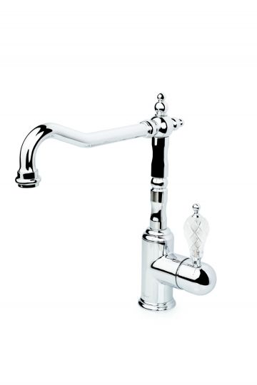 Однорычажный смеситель на горизонтальную поверхность для кухонной мойки Boheme Kitchen 103 схема 6