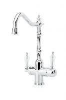 Однорычажный смеситель на горизонтальную поверхность для кухонной мойки Boheme Kitchen 113 схема 6