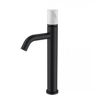 Черный смеситель для раковины Boheme Stick 122 схема 2