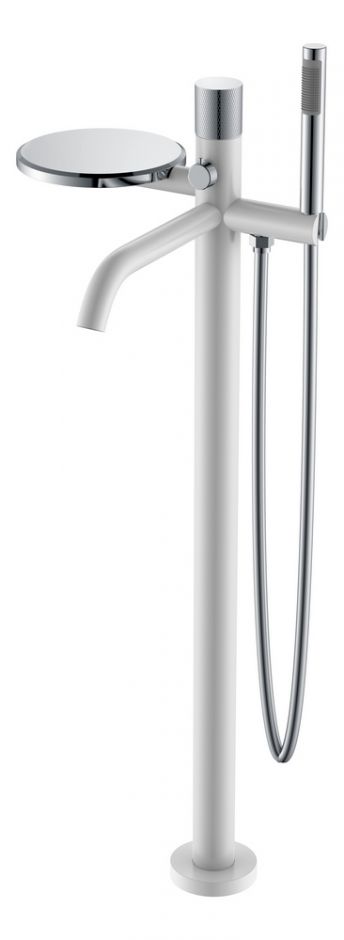 Однорычажный напольный смеситель для ванны Boheme Stick 129 ФОТО
