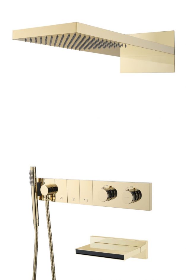 Встроенная душевая система 55х45х140 см Boheme ZODIAC 133-2 ФОТО