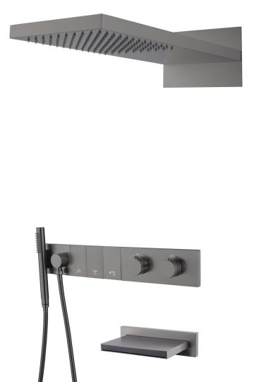 Встроенная душевая система 55х45х140 см Boheme ZODIAC 133-2 схема 4 Встроенная душевая система 55х45х140 см Boheme ZODIAC 133-2 схема 4