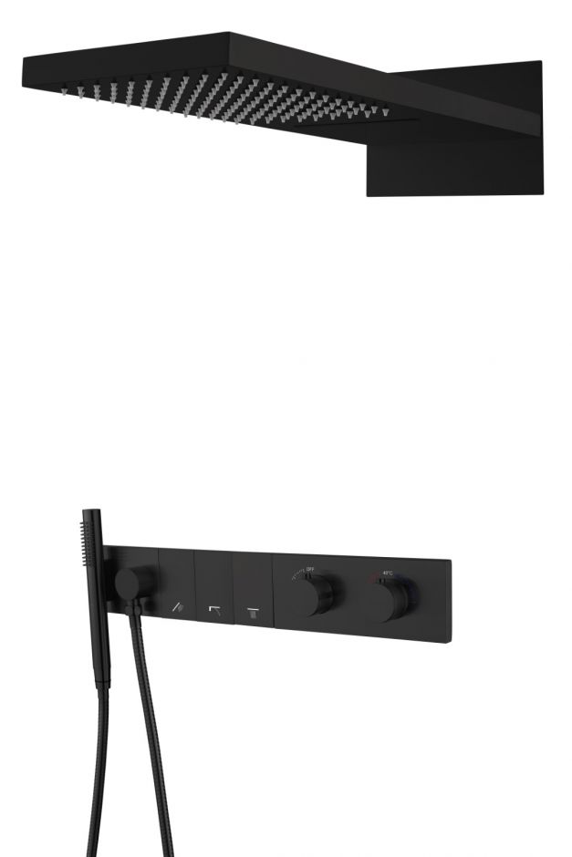 Встроенная душевая система 55х45х110 см Boheme ZODIAC 133