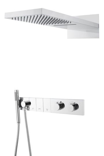 Встроенная душевая система 55х45х110 см Boheme ZODIAC 133 схема 2