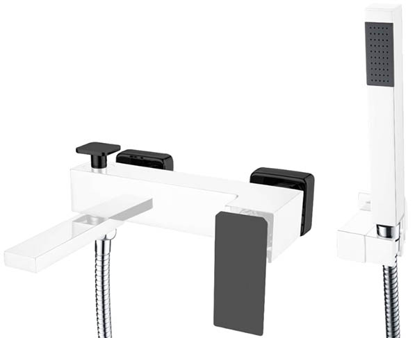 Однорычажный для ванны Boheme Q 143 с креплением на стену