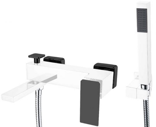 Однорычажный для ванны Boheme Q 143 с креплением на стену схема 8