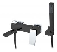 Однорычажный настенный смеситель для ванны Boheme Q 143 схема 2