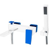 Однорычажный настенный смеситель для ванны Boheme Q 143 схема 5