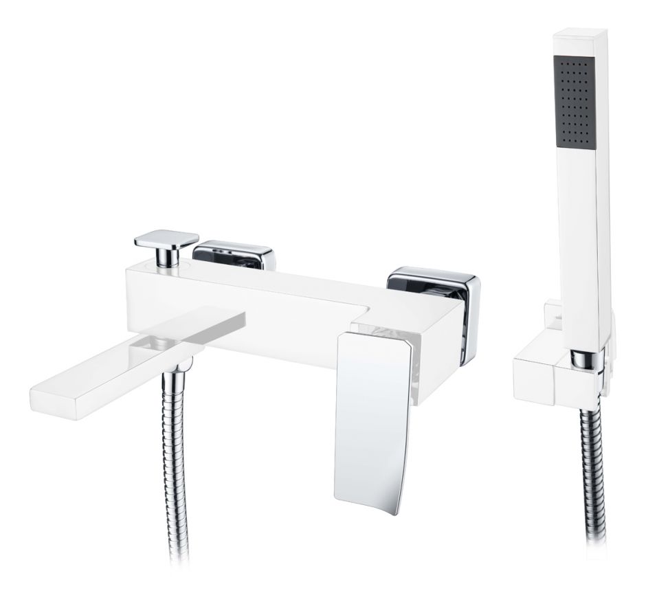 Однорычажный настенный смеситель для ванны Boheme Q 143 ФОТО