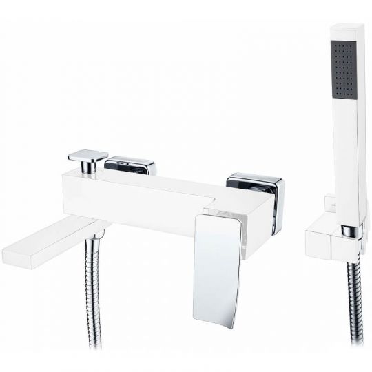 Однорычажный настенный смеситель для ванны Boheme Q 143 схема 10