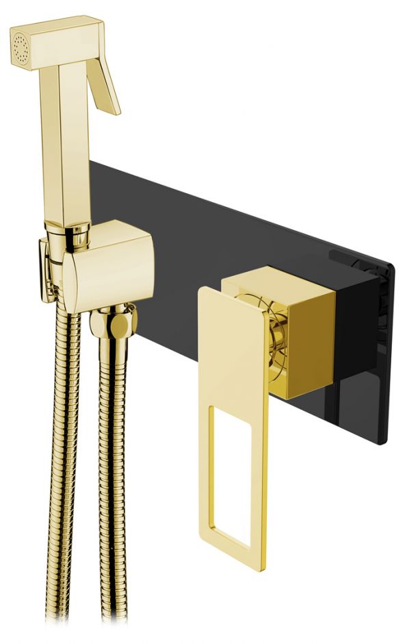 Гигиентческая лейка со смесителем Boheme Q 147 ФОТО