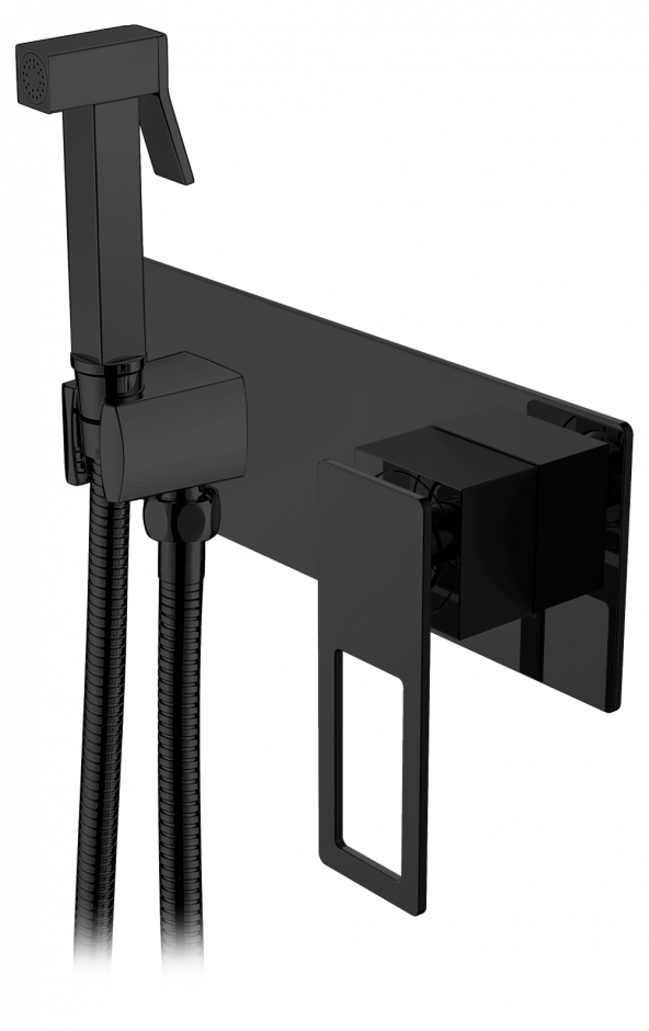 Гигиентческая лейка со смесителем Boheme Q 147 ФОТО