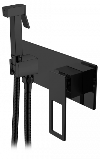 Гигиентческая лейка со смесителем Boheme Q 147 схема 4