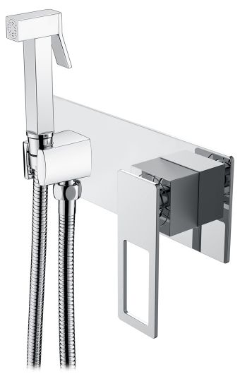 Гигиентческая лейка со смесителем Boheme Q 147 схема 5