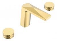 Золотой смеситель для раковины Boheme Venturo 150 схема 1 Золотой смеситель для раковины Boheme Venturo 150 схема 1