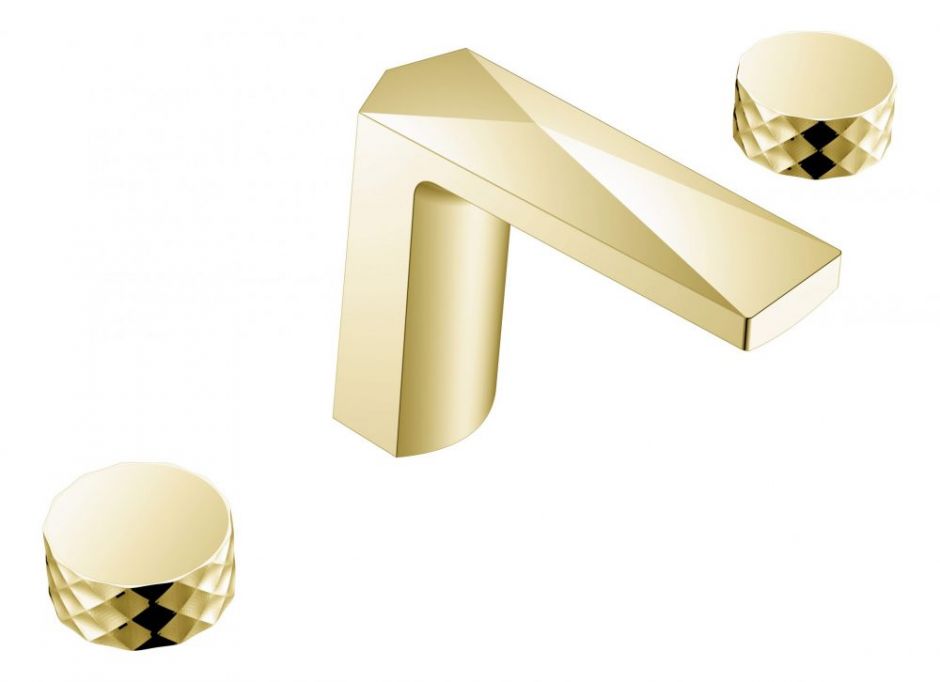 Смеситель для раковины Boheme Venturo 150, цвет матовое золото