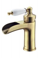 Однорычажный смеситель на горизонтальную поверхность для раковины Boheme Vogue 201 схема 1