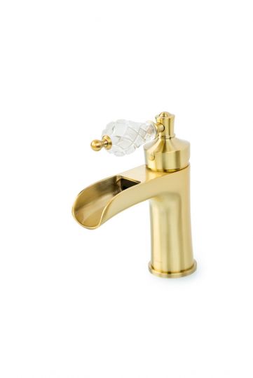 Однорычажный смеситель на горизонтальную поверхность для раковины Boheme Vogue 201 схема 5