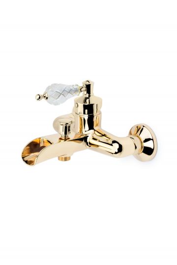 Однорычажный настенный смеситель для ванны Boheme Vogue 213 схема 4