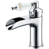 Однорычажный смеситель на горизонтальную поверхность для раковины Boheme Vogue 221 схема 7