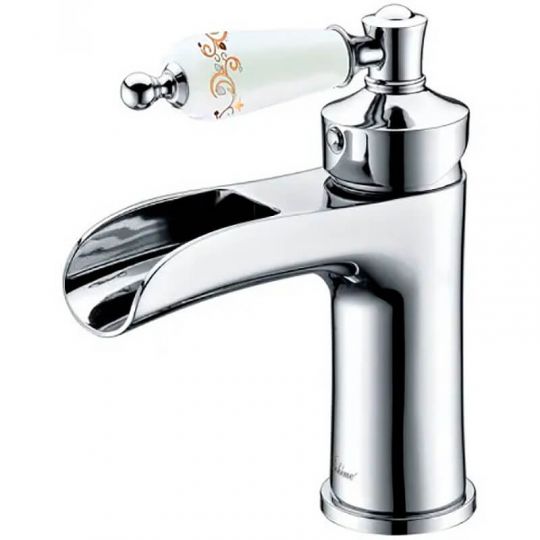 Однорычажный смеситель на горизонтальную поверхность для раковины Boheme Vogue 221 схема 7