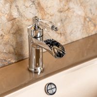 Однорычажный смеситель на горизонтальную поверхность для раковины Boheme Vogue 221 схема 9