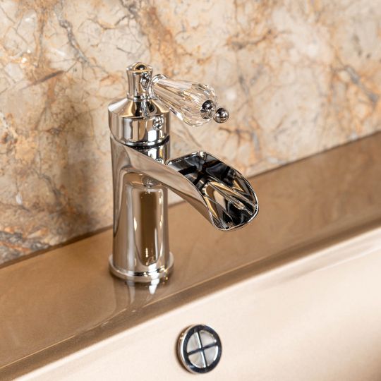 Однорычажный смеситель на горизонтальную поверхность для раковины Boheme Vogue 221 схема 9