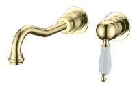 Однорычажный встраиваемый смеситель для раковины Boheme Tradizionale 287 схема 1