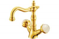 Вентильный смеситель на горизонтальную поверхность для раковины Boheme Imperiale Ripresa 332 схема 1 Вентильный смеситель на горизонтальную поверхность для раковины Boheme Imperiale Ripresa 332 схема 1