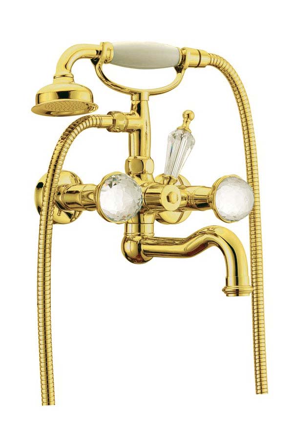 Изображение Вентильный настенный смеситель для ванны Boheme Imperiale Ripresa 333