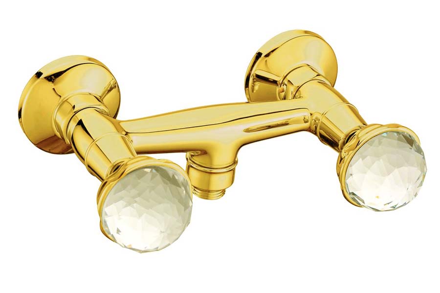 Вентильный настенный смеситель для душа Boheme Imperiale Presente 334