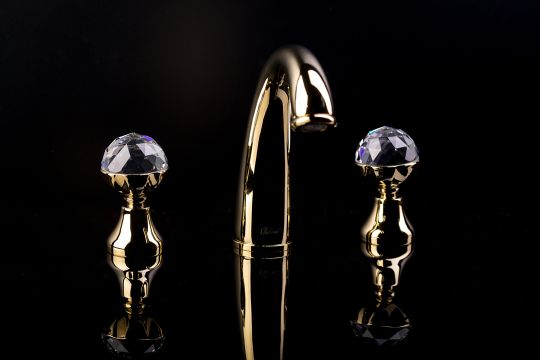 Вентильный смеситель на горизонтальную поверхность для биде Boheme Imperiale Presente 336 схема 2