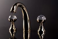 Вентильный смеситель на горизонтальную поверхность для раковины Boheme Imperiale Presente 337 схема 3