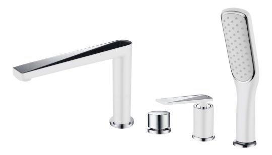 Однорычажный встраиваемый смеситель для ванны Boheme Venturo 370 схема 5