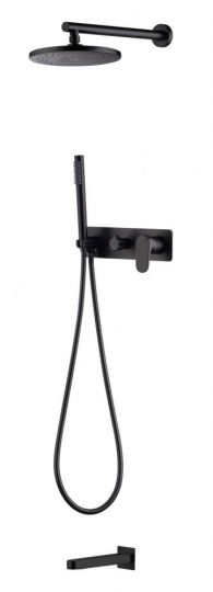 Однорычажный смеситель для душа Boheme Spectre 454, встраиваемый схема 1