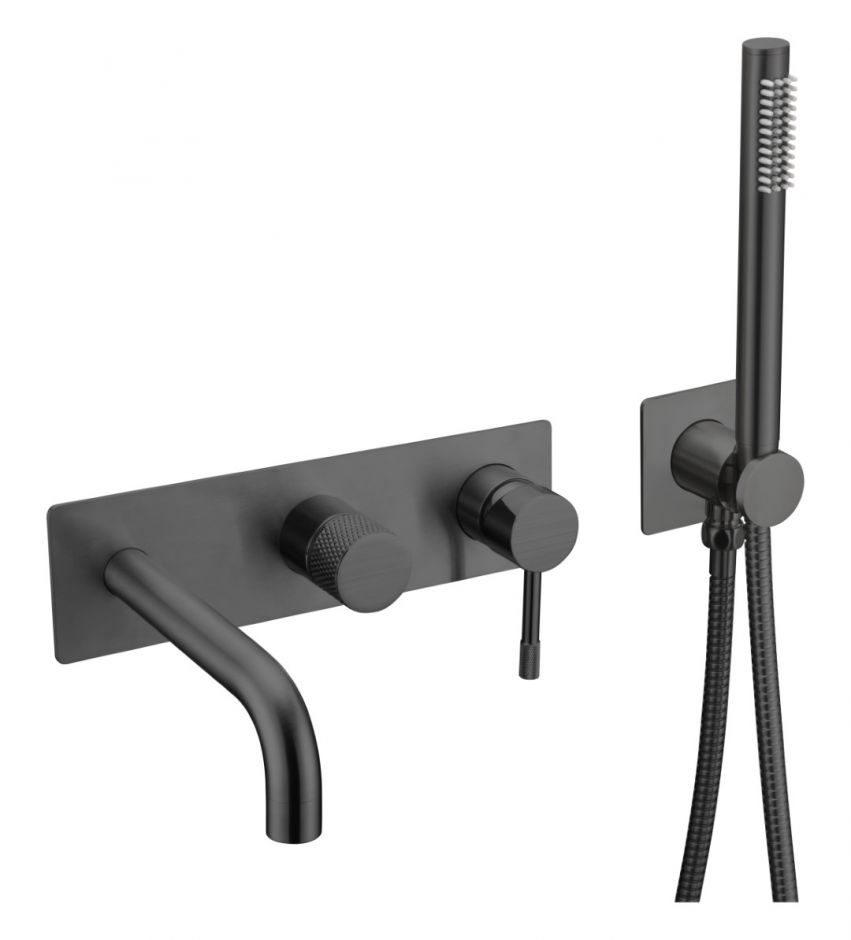 Однорычажный встраиваемый смеситель для ванны Boheme Uno 464