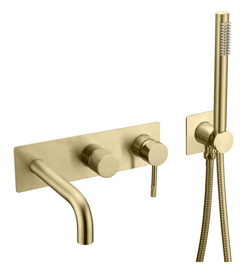 Однорычажный встраиваемый смеситель для ванны Boheme Uno 464 ФОТО