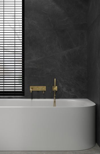 Однорычажный встраиваемый смеситель для ванны Boheme Uno 464 схема 9