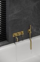 Однорычажный встраиваемый смеситель для ванны Boheme Uno 464 схема 10