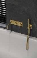 Однорычажный встраиваемый смеситель для ванны Boheme Uno 464 схема 11