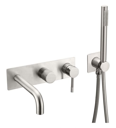 Однорычажный встраиваемый смеситель для ванны Boheme Uno 464 схема 7