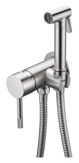 Однорычажный встраиваемый смеситель для гигиенического душа Boheme Uno 467 схема 7