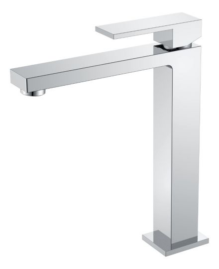 Однорычажный смеситель на горизонтальную поверхность для раковины Boheme Qubic 472 схема 3