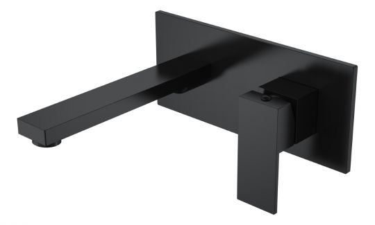 Однорычажный встраиваемый смеситель для раковины Boheme Qubic 475 схема 1