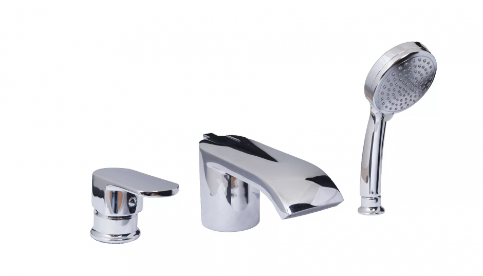 Изображение Однорычажный смеситель на горизонтальную поверхность для ванны Boheme  492