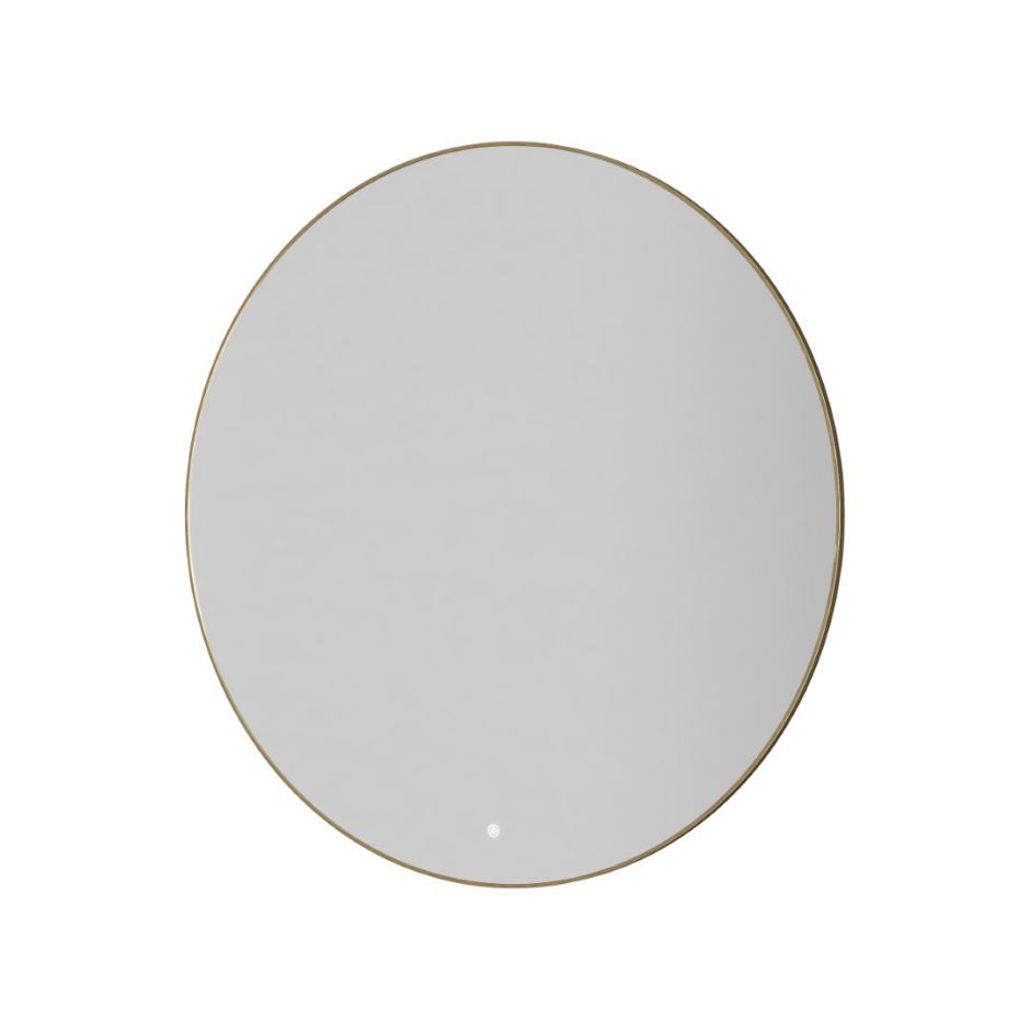 Зеркало круглое с LED подсветкой сенсор антипар 120х120 см Boheme Modern 545-120 ФОТО