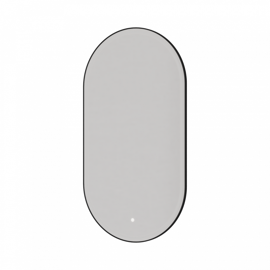 Зеркало овальное с LED подсветкой сенсор антипар 60х110 см Boheme 568 ФОТО